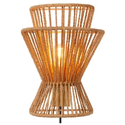 TASMAN - Wandlamp - 1xE14 - Naturel*Lucide Store