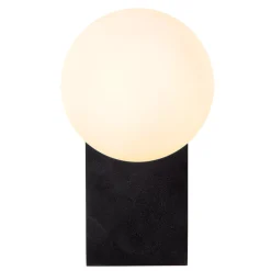 TASSA - Wandlamp Badkamer - LED Dim to warm - 1x10W 1800K/3000K - IP44 - Zwart*Lucide Hot