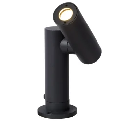TATUM - Tuinspot - LED - 1x5W 3000K - IP65 - Antraciet*Lucide Cheap