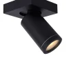 TAYLOR - Plafondspot Badkamer - LED Dim to warm - GU10 - 1x5W 2200K/3000K - IP44 - Zwart*Lucide Online