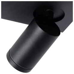 TAYLOR - Plafondspot Badkamer - LED Dim to warm - GU10 - 4x5W 2200K/3000K - IP44 - Zwart*Lucide Flash Sale