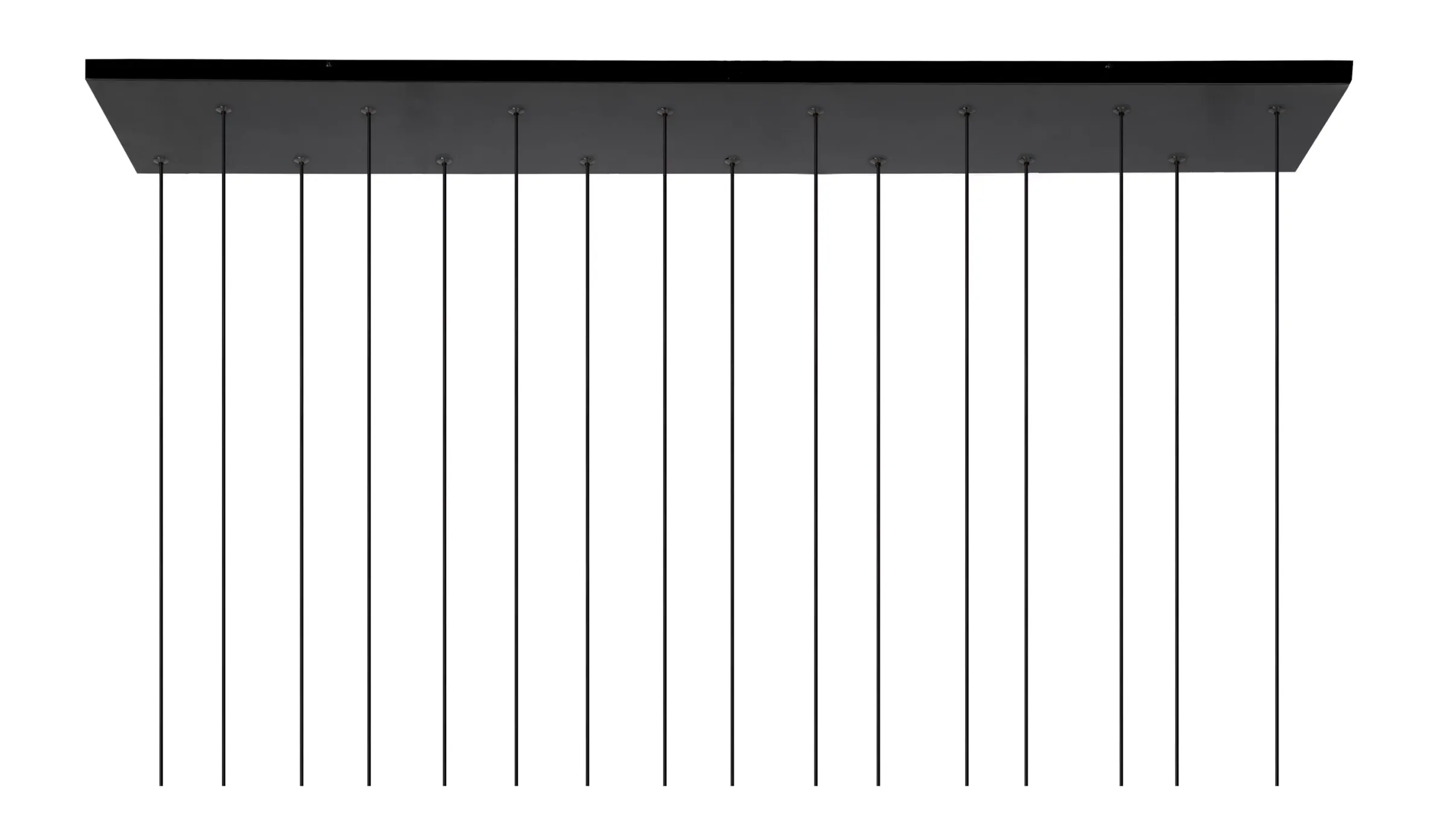 TEARS - Hanglamp - LED Dimb. - G4 - 16x1,5W 3000K - Zwart*Lucide Flash Sale