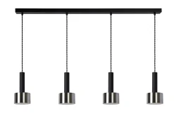 TEUN - Hanglamp - 4xE27 - Zwart*Lucide Best Sale