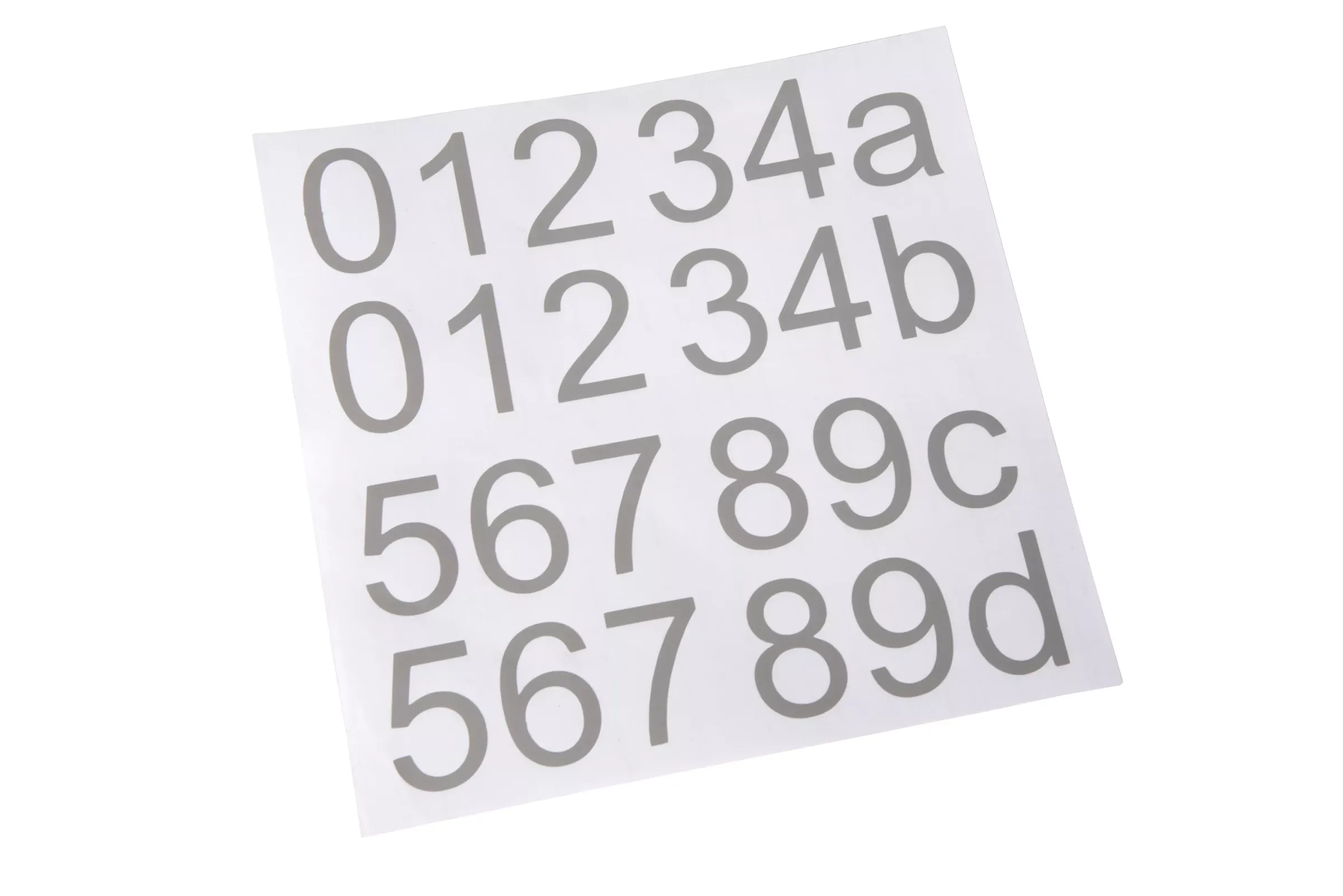 THESI Numbers - Onderdeel - Zwart*Lucide Store