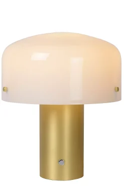 TIMON - Tafellamp - 1xE27 - Mat Goud / Messing*Lucide Clearance