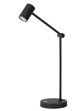 TIPIK - Oplaadbare Tafellamp - Accu/Batterij - LED 3 StepDim - 1x3W 2700K - Zwart*Lucide Discount