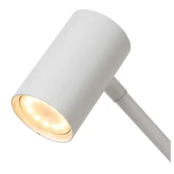 TIPIK - Oplaadbare Tafellamp - Accu/Batterij - LED 3 StepDim - 1x3W 2700K - Wit*Lucide Store