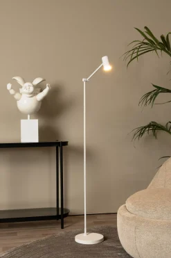TIPIK - Oplaadbare Vloerlamp - Accu/Batterij - LED 3 StepDim - 1x3W 2700K - Wit*Lucide Fashion