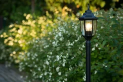 TIRENO - Lantaarnpaal - 1xE27 - IP44 - Zwart*Lucide Fashion