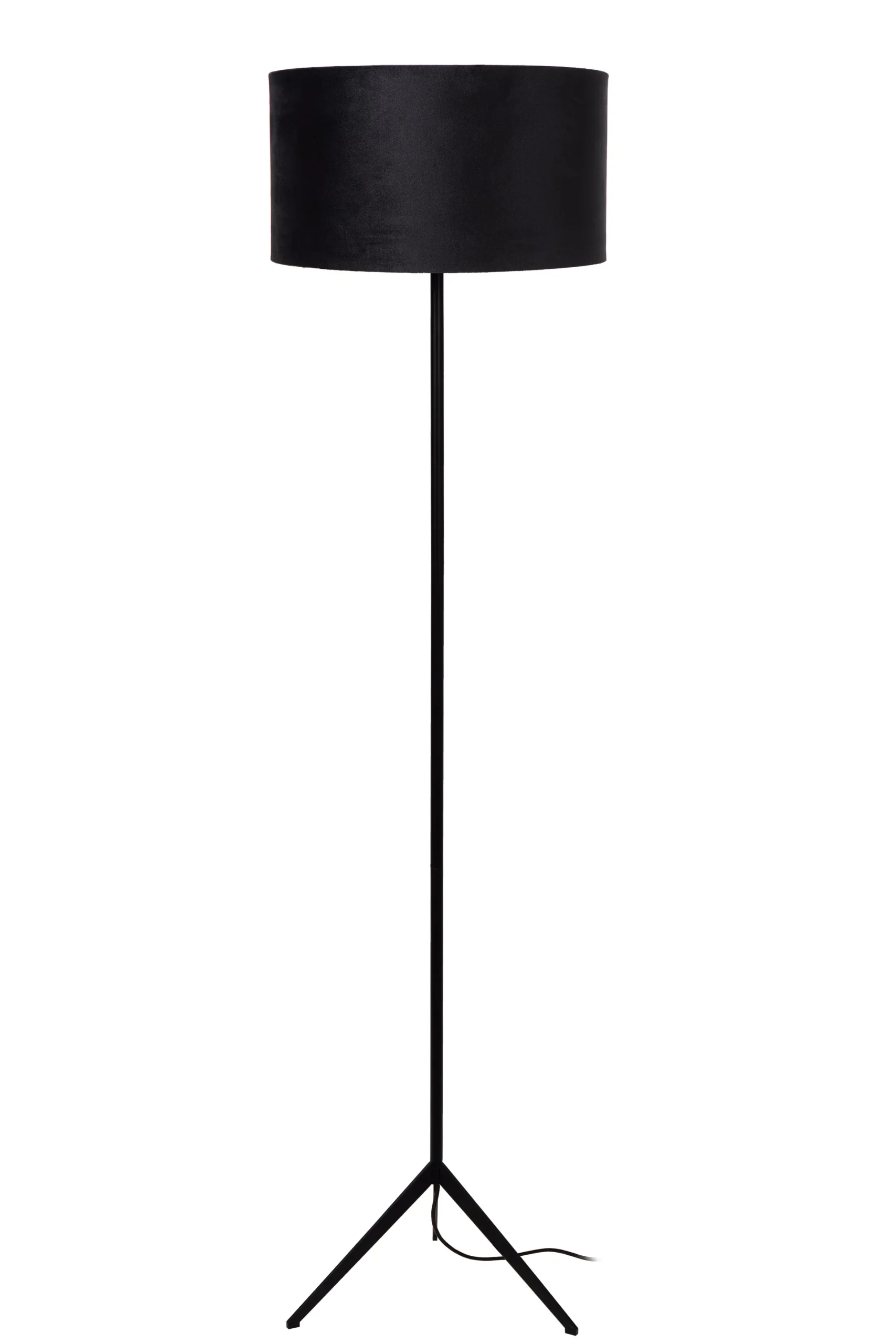 TONDO - Vloerlamp - Ø 38 cm - 1xE27 - Zwart*Lucide Online