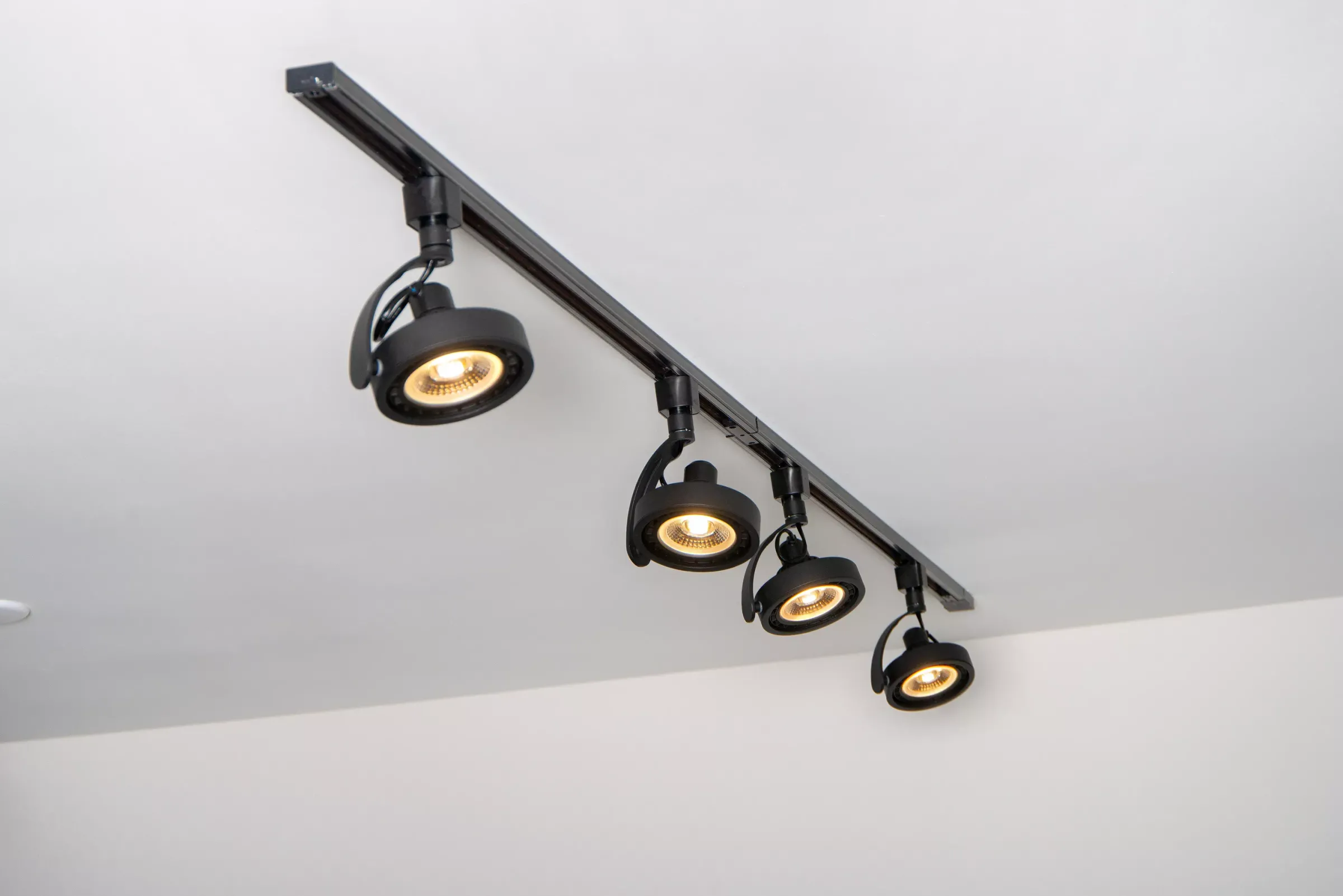 TRACK DORIAN Railspot - 1-fase Railsysteem / Railverlichting - 1xES111 - Zwart (Uitbreiding)*Lucide Sale