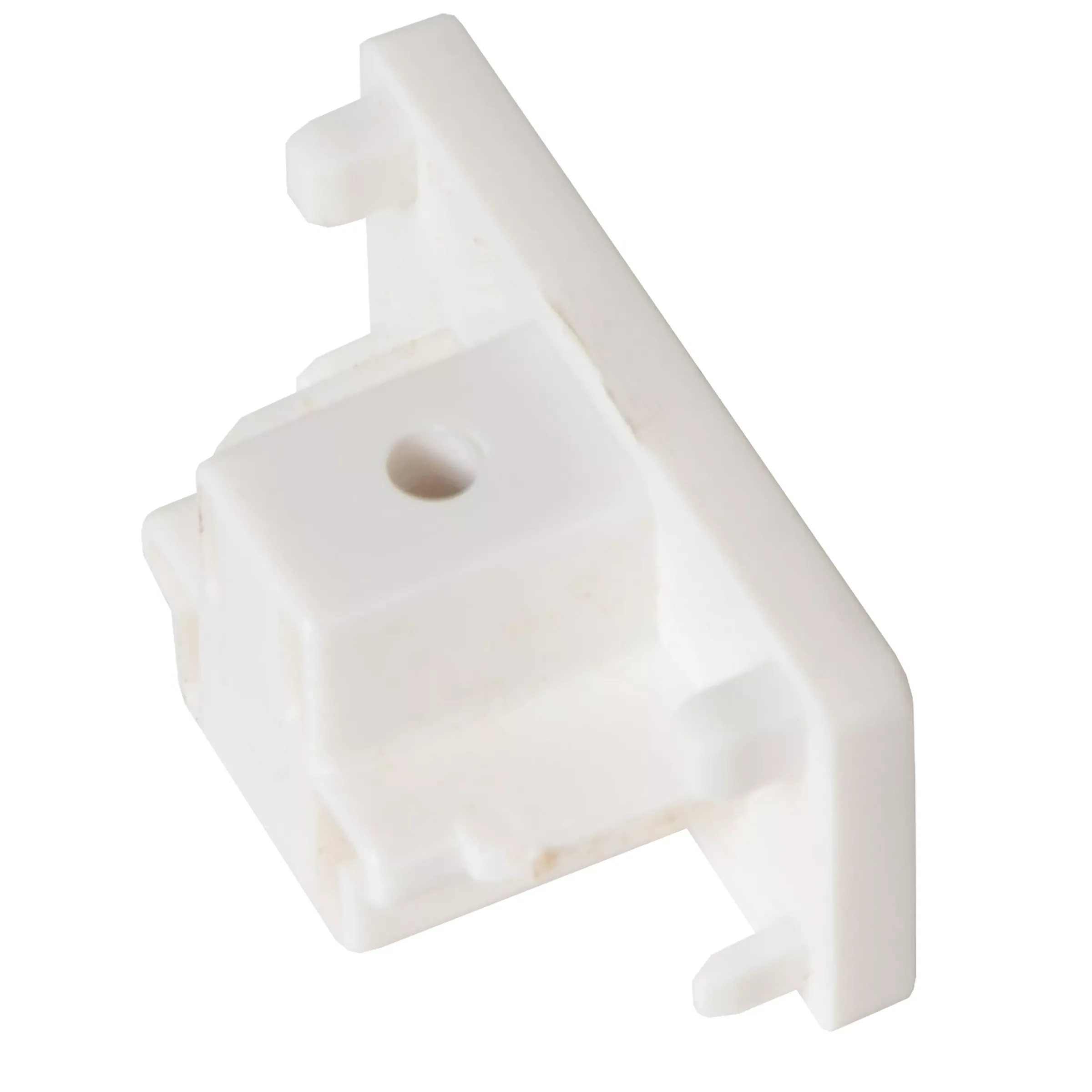 TRACK Eindkap - 1-fase Railsysteem / Railverlichting - Set van 2 - Wit (Uitbreiding)*Lucide Shop