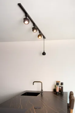 TRACK FAVORI Hanglamp - 1-fase Railsysteem / Railverlichting - 1xGU10 - Zwart (Uitbreiding)*Lucide Best Sale