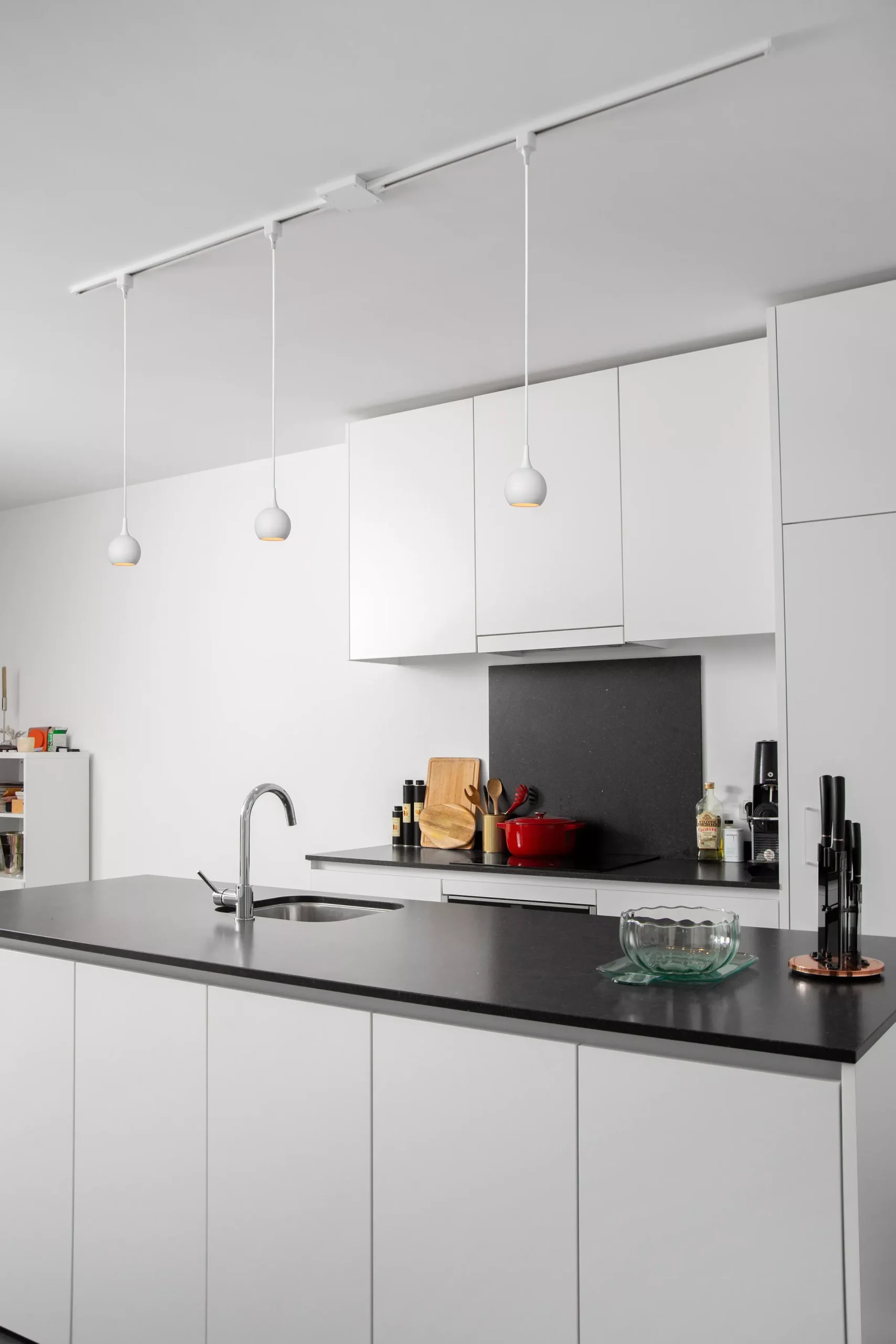 TRACK FAVORI Hanglamp - 1-fase Railsysteem / Railverlichting - 1xGU10 - Wit (Uitbreiding)*Lucide Shop