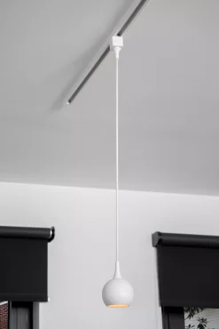 TRACK FAVORI Hanglamp - 1-fase Railsysteem / Railverlichting - 1xGU10 - Wit (Uitbreiding)*Lucide Shop