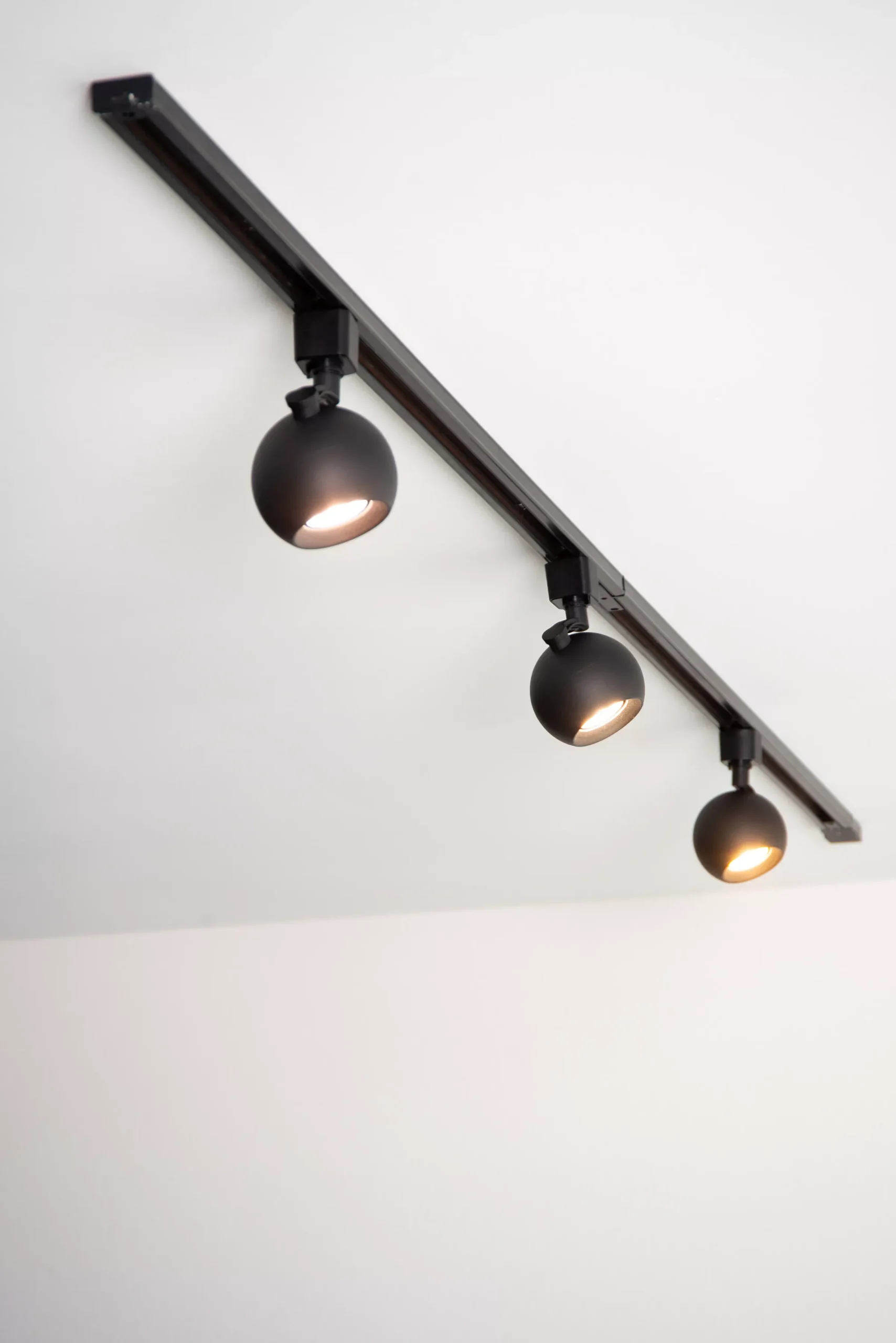 TRACK FAVORI Railspot - 1-fase Railsysteem / Railverlichting - 1xGU10 - Zwart (Uitbreiding)*Lucide Fashion