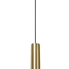TRACK FLORIS Hanglamp - 1-fase Railsysteem / Railverlichting - 1xGU10 - Mat Goud / Messing (Uitbreiding)*Lucide Cheap