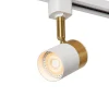 TRACK FLORIS Railspot - 1-fase Railsysteem / Railverlichting - 1xGU10 - Wit (Uitbreiding)*Lucide Discount