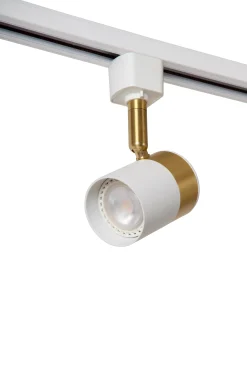 TRACK FLORIS Railspot - 1-fase Railsysteem / Railverlichting - 1xGU10 - Wit (Uitbreiding)*Lucide Discount