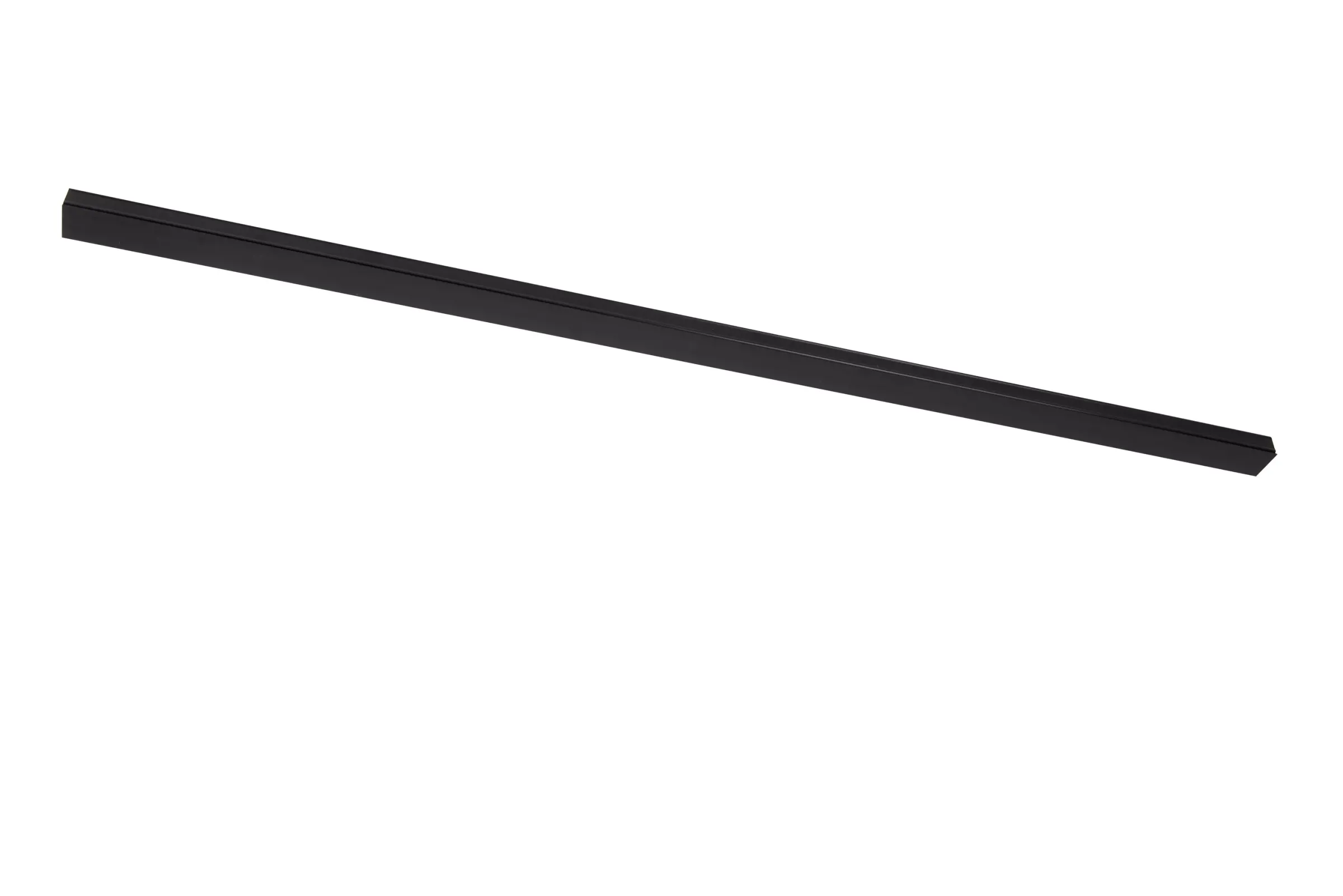 TRACK Opbouwrail - 1-fase Railsysteem / Railverlichting - 1 meter- Zwart (Uitbreiding)*Lucide Discount