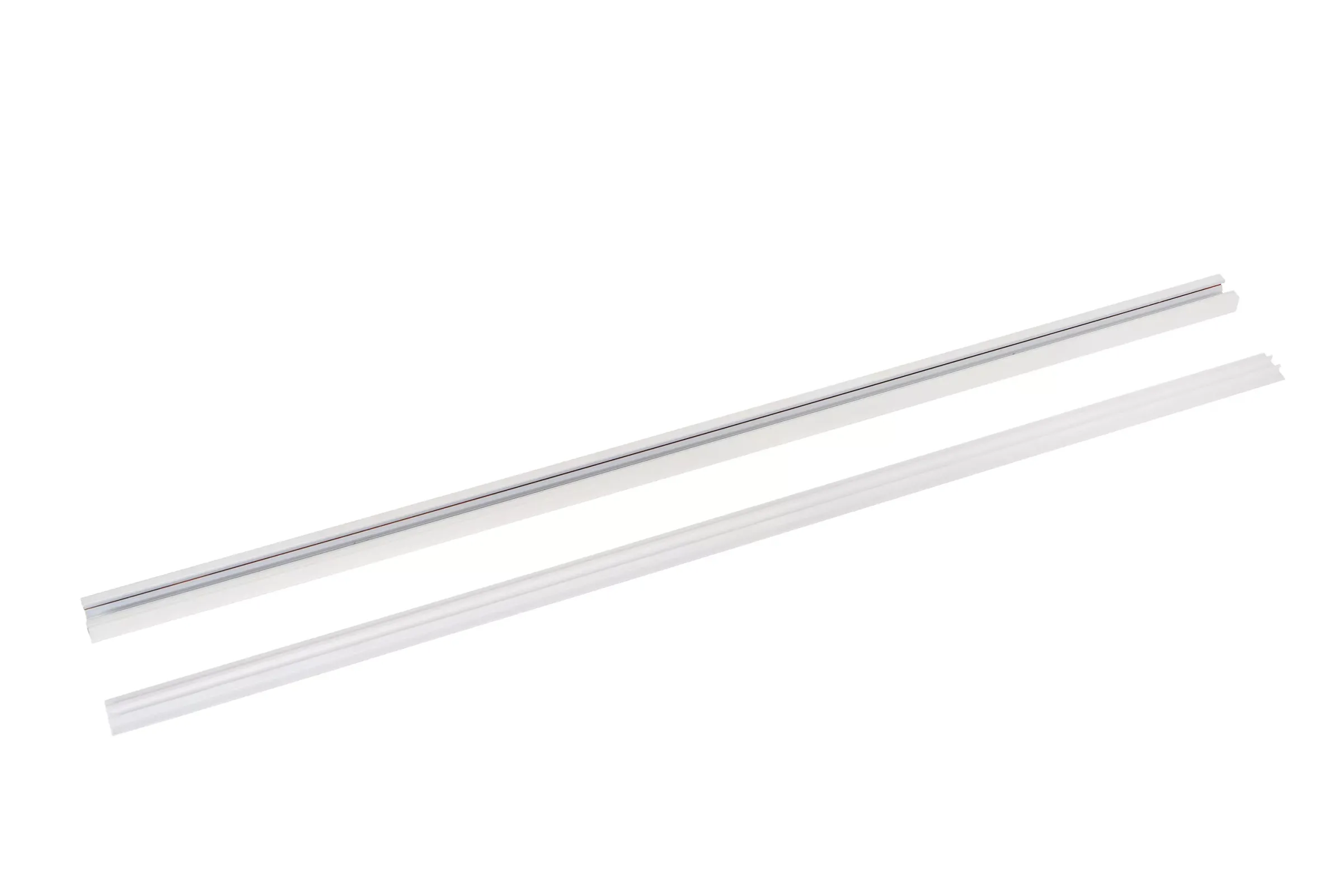 TRACK Opbouwrail - 1-fase Railsysteem / Railverlichting - 1 meter- Wit (Uitbreiding)*Lucide Outlet