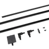 TRACK Starterset - 1-fase Railsysteem / Railverlichting - 2 meter - Zwart*Lucide Best