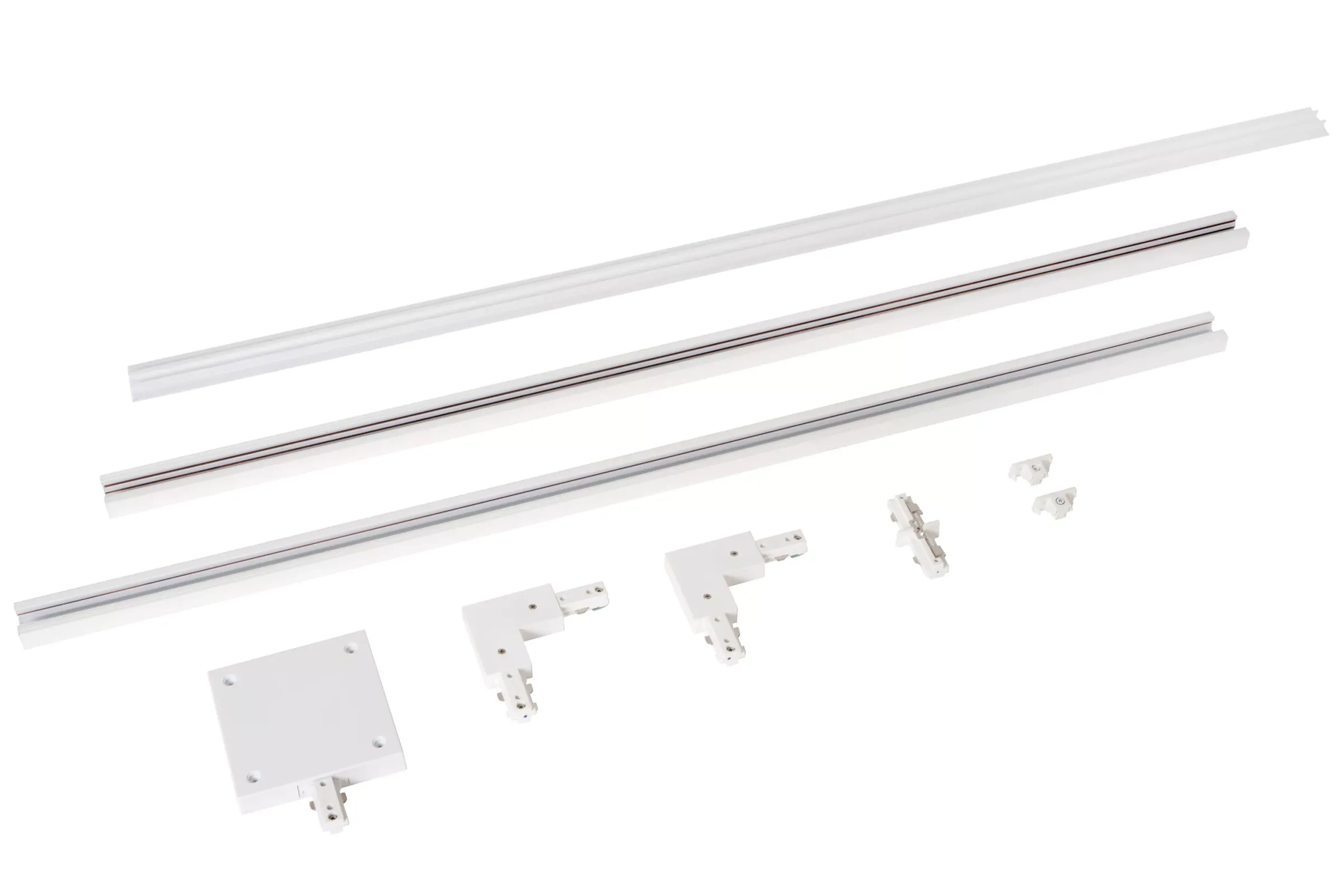 TRACK Starterset - 1-fase Railsysteem / Railverlichting - 2 meter - Wit*Lucide Discount