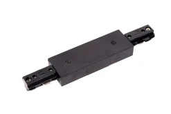 TRACK Startvoeding - 1-fase railsysteem / Railverlichting - Dubbel - Zwart (Uitbreiding)*Lucide Online
