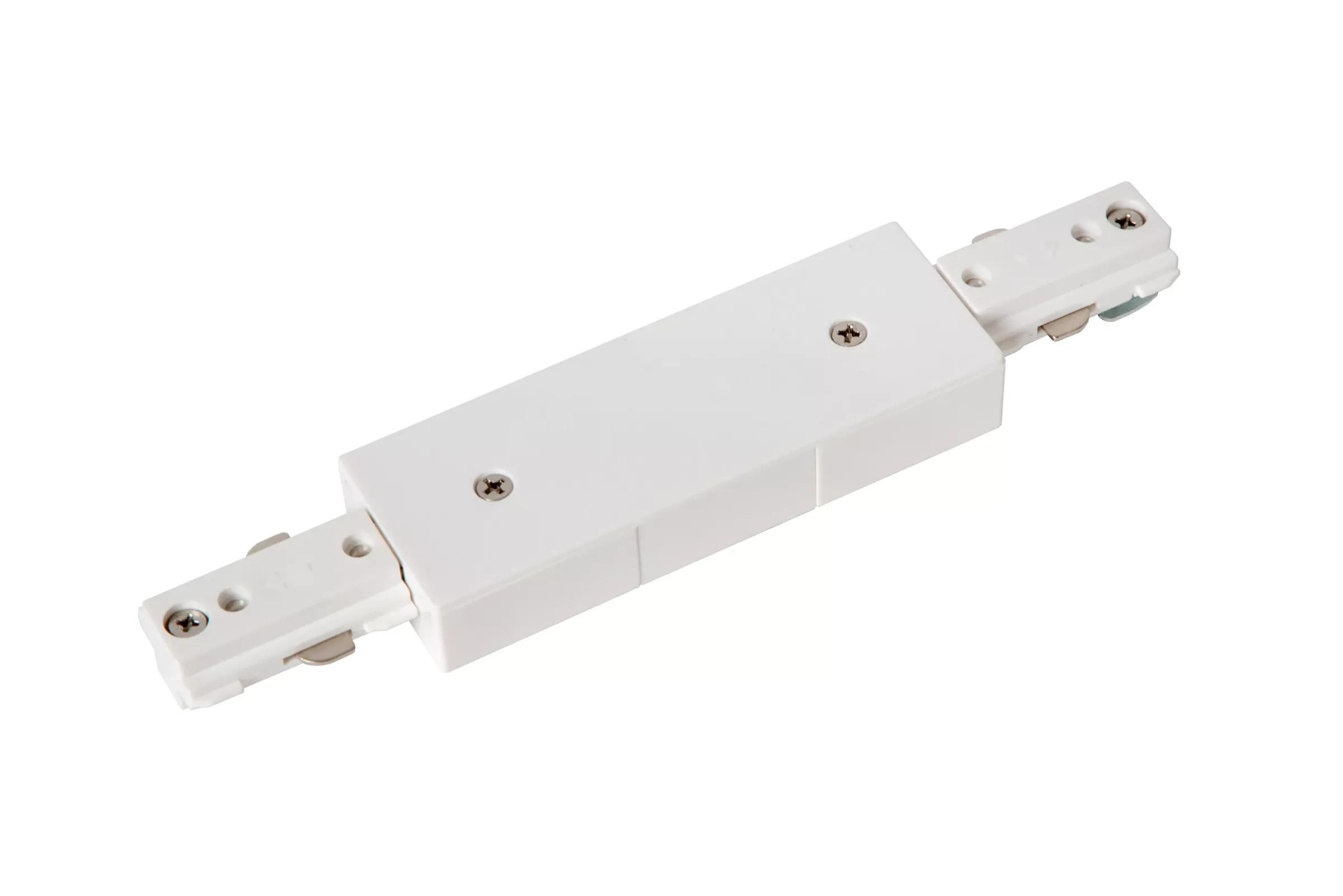 TRACK Startvoeding - 1-fase railsysteem / Railverlichting - Dubbel - Wit (Uitbreiding)*Lucide Flash Sale