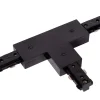 TRACK T-koppelstuk - 1-fase Railsysteem / Railverlichting - Zwart (Uitbreiding)*Lucide Cheap