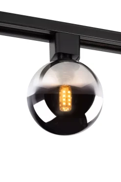 TRACK TYCHO- Railspot - 1-fase Railsysteem / Railverlichting - 1xG9 - Smoke (Uitbreiding)*Lucide Sale