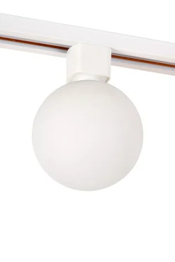 TRACK TYCHO- Railspot - 1-fase Railsysteem / Railverlichting - 1xG9 - Opaal (Uitbreiding)*Lucide Cheap