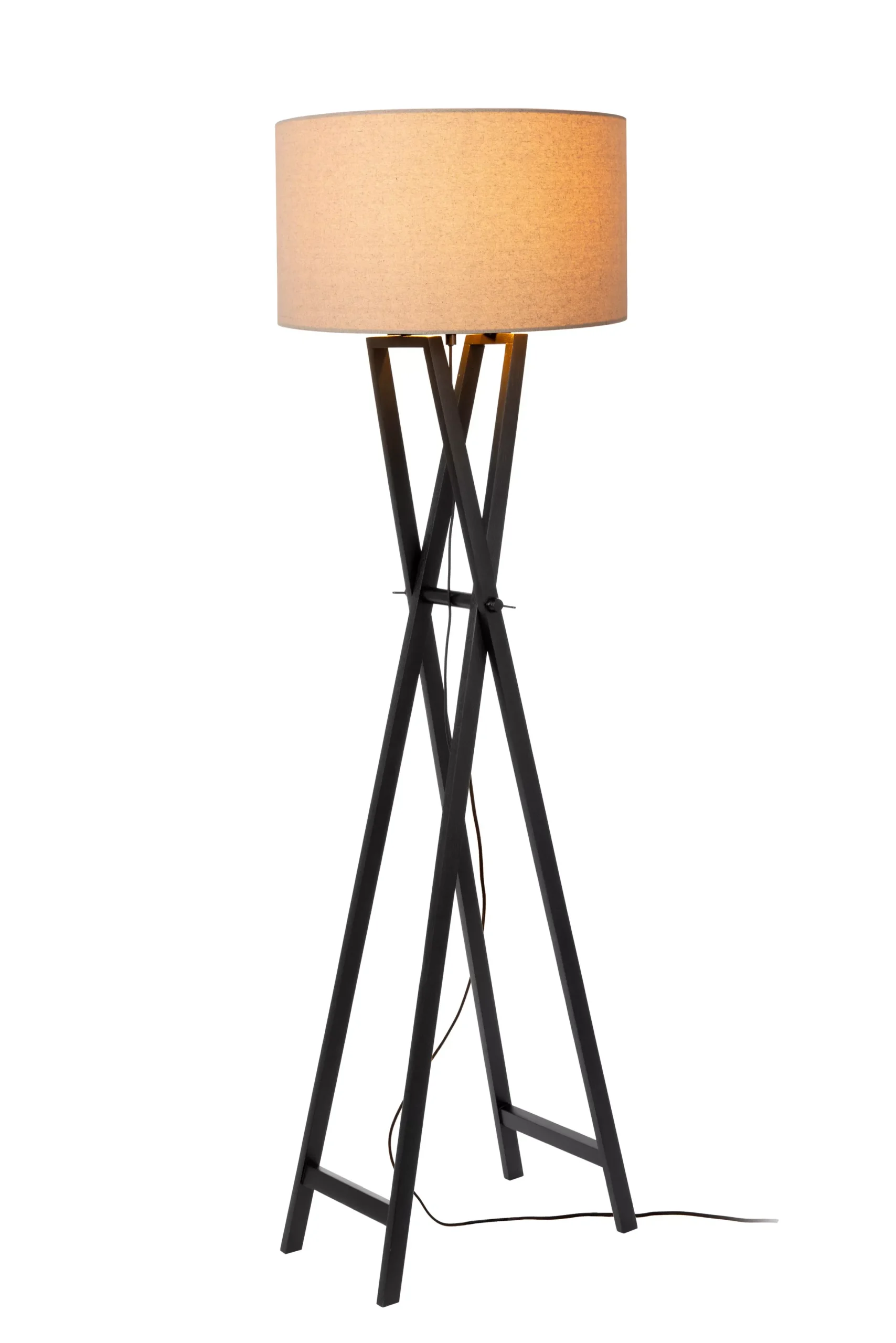 TRAFALGAR - Vloerlamp - 1xE27 - Zwart*Lucide Store