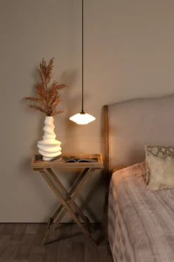 TREVOR - Hanglamp - Ø 20 cm - 1xG9 - Opaal*Lucide Discount
