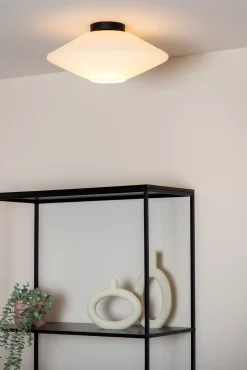 TREVOR - Plafonnière - Ø 42 cm - 1xE27 - Opaal*Lucide Cheap