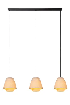 TRIBUTE - Hanglamp - 3xE27 - Beige*Lucide Discount