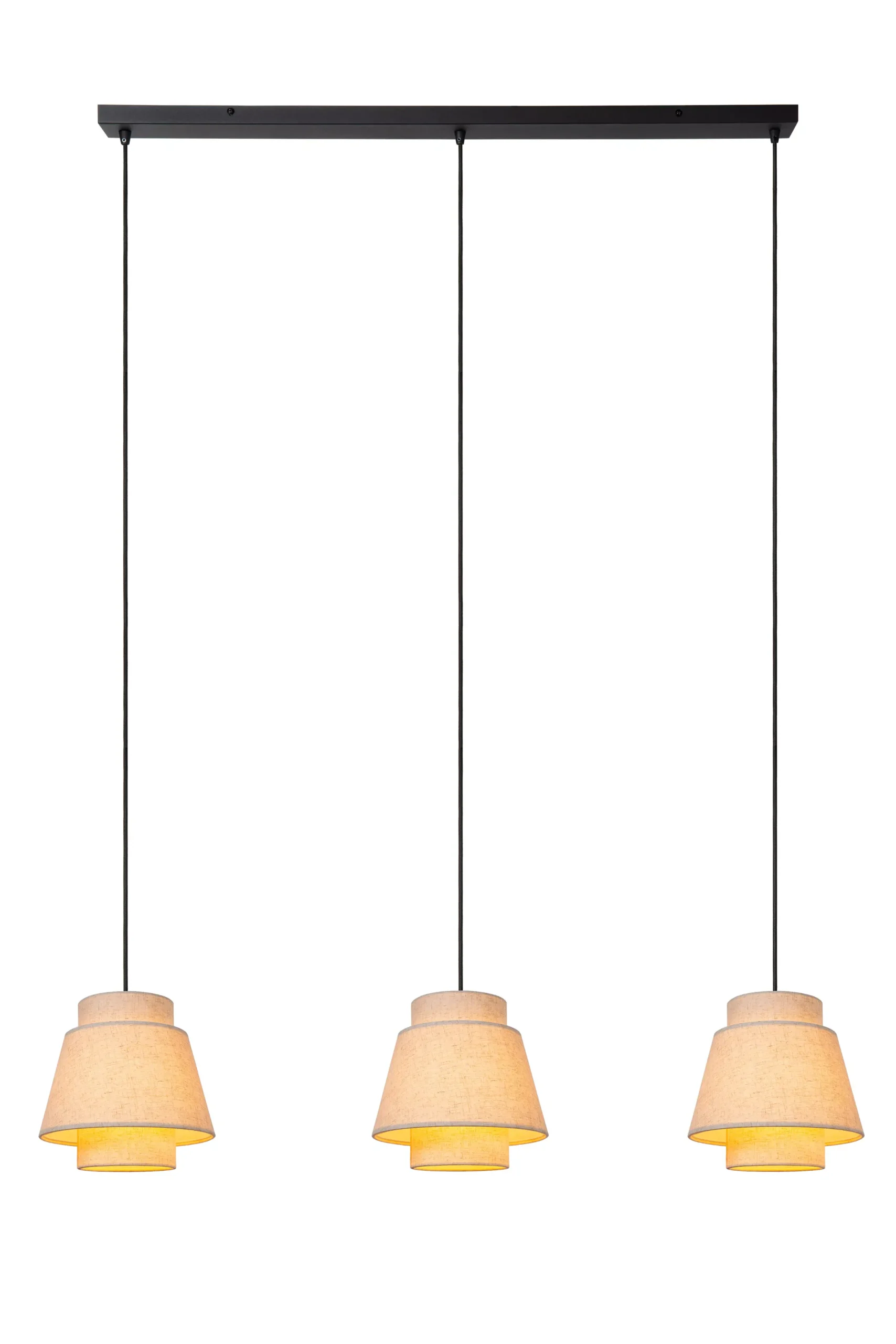 TRIBUTE - Hanglamp - 3xE27 - Beige*Lucide Discount