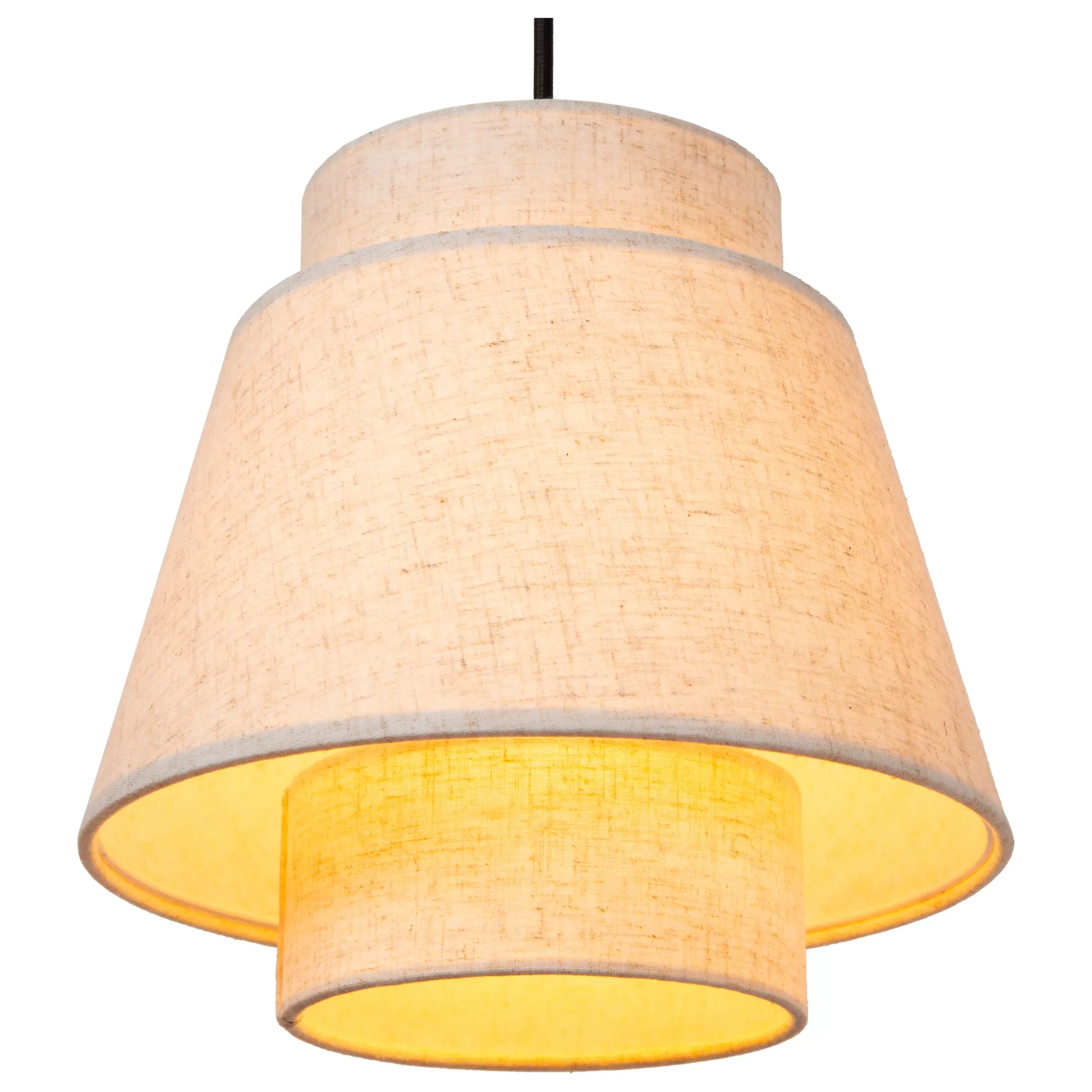 TRIBUTE - Hanglamp - 3xE27 - Beige*Lucide Discount