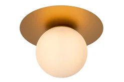 TRICIA - Plafonnière - Ø 25 cm - 1xE27 - Mat Goud / Messing*Lucide Fashion