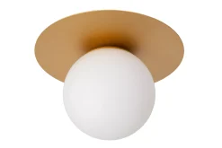 TRICIA - Plafonnière - Ø 25 cm - 1xE27 - Mat Goud / Messing*Lucide Fashion