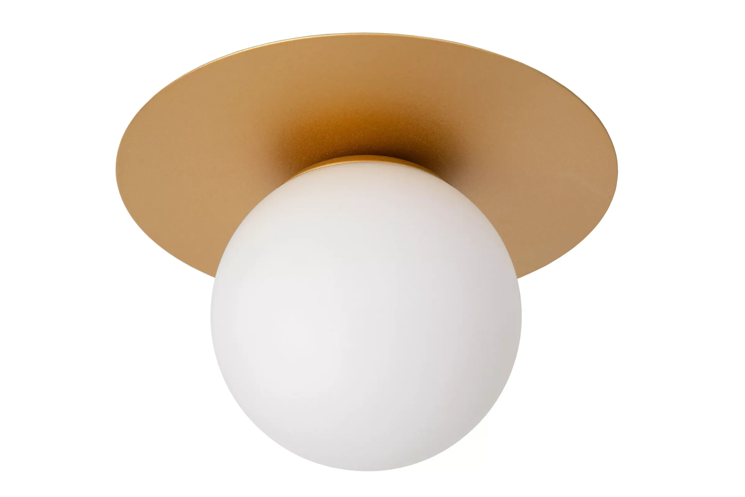 TRICIA - Plafonnière - Ø 25 cm - 1xE27 - Mat Goud / Messing*Lucide Fashion