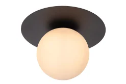 TRICIA - Plafonnière - Ø 25 cm - 1xE27 - Zwart*Lucide Flash Sale