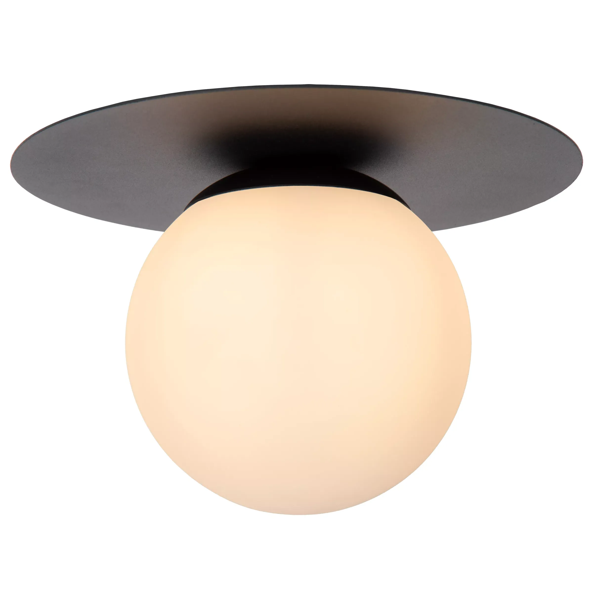 TRICIA - Plafonnière - Ø 25 cm - 1xE27 - Zwart*Lucide Flash Sale