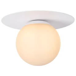 TRICIA - Plafonnière - Ø 25 cm - 1xE27 - Wit*Lucide Store