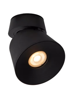 TRIGONO - Plafondspot - Ø 10,5 cm - 1xGU10 - Zwart*Lucide Shop
