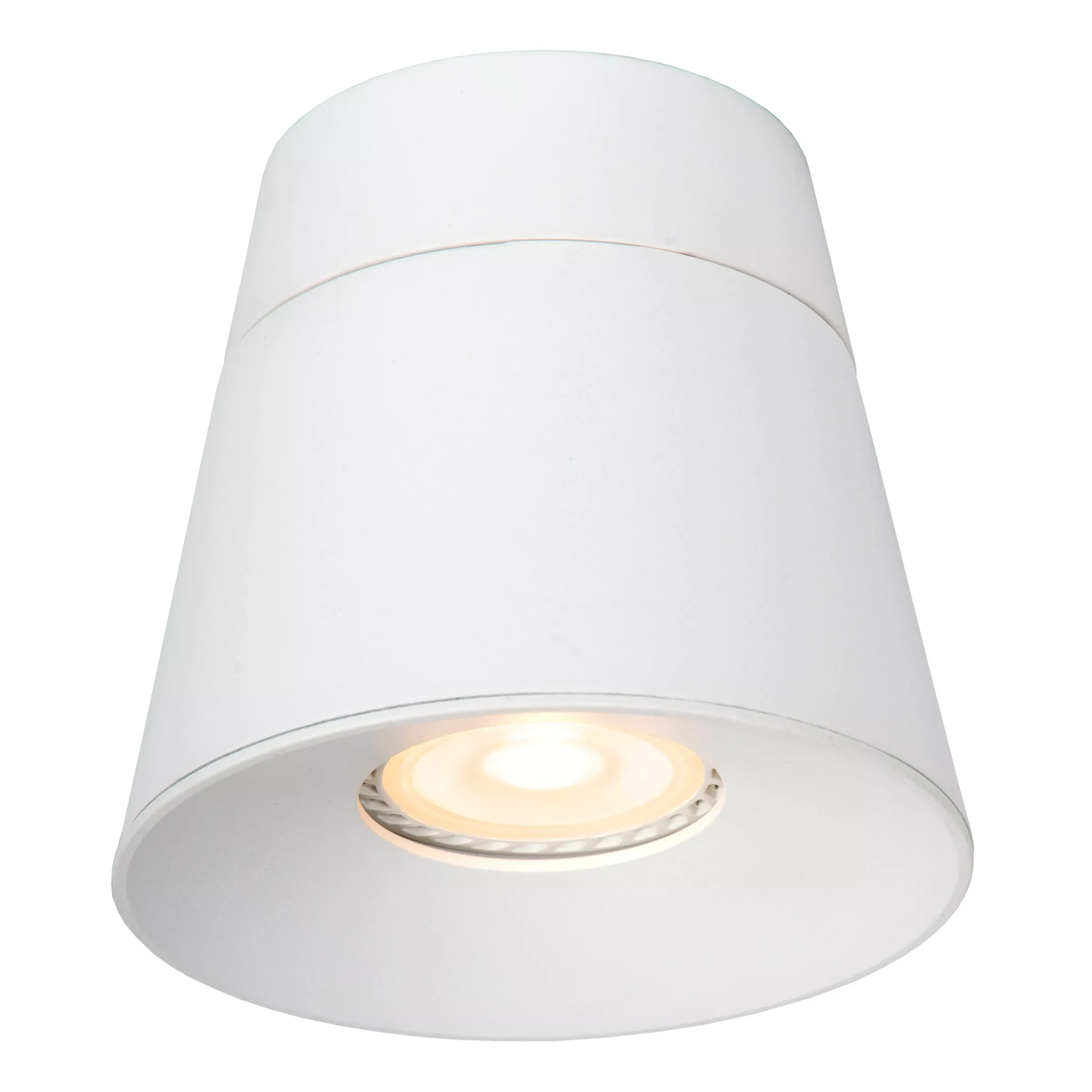 TRIGONO - Plafondspot - Ø 10,5 cm - 1xGU10 - Wit*Lucide Store