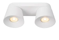 TRIGONO - Plafondspot - 2xGU10 - Wit*Lucide Cheap
