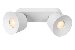 TRIGONO - Plafondspot - 2xGU10 - Wit*Lucide Cheap
