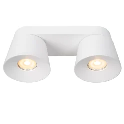 TRIGONO - Plafondspot - 2xGU10 - Wit*Lucide Cheap