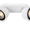 TRIGONO - Plafondspot - 2xGU10 (ES111) - Wit*Lucide Hot